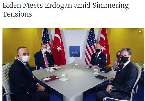 Başkan Erdoğan ve ABD Başkanı Biden arasındaki toplantı dünya medyasında geniş yer buldu