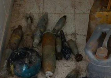 Nusaybin'de çok sayıda patlayıcı ele geçirildi