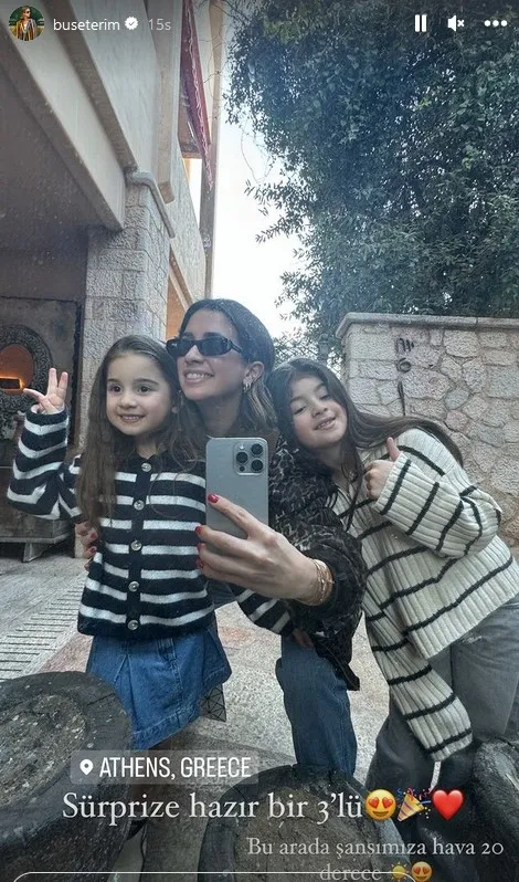 Fatih Terim’in kızı Buse Terim’den büyük sürpriz! Yunanistan’dan paylaştı! Aylar sonra...