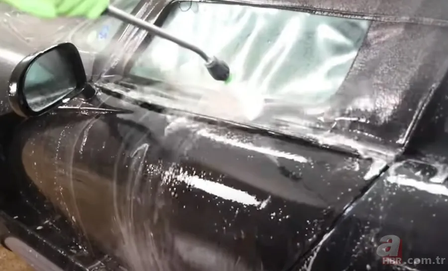 Garajda kaderine terk edilmiş Dodge marka arabayı yenilediler 🚗 Sahiplerinin gözü yaşlı 22