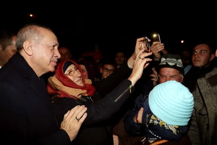 Başkan Erdoğan sevgisi sınır tanımıyor!