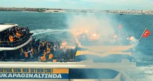 Taraftarlar Final Four’a teknelerle akın ettiler