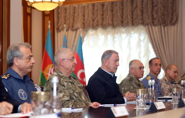 Milli Savunma Bakanı Hulusi Akar beraberindeki TSK komuta kademesi ile Azerbaycan’da - 3