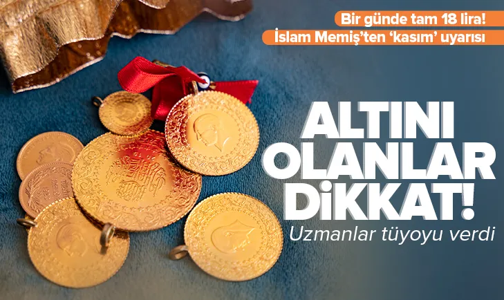 Altın büyük patlayacak! Uzmanlar tüyoyu verdi...