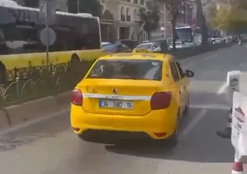 Değişim bahanesiyle Türk yolcuyu almadı! Taksiciden skandal hareket