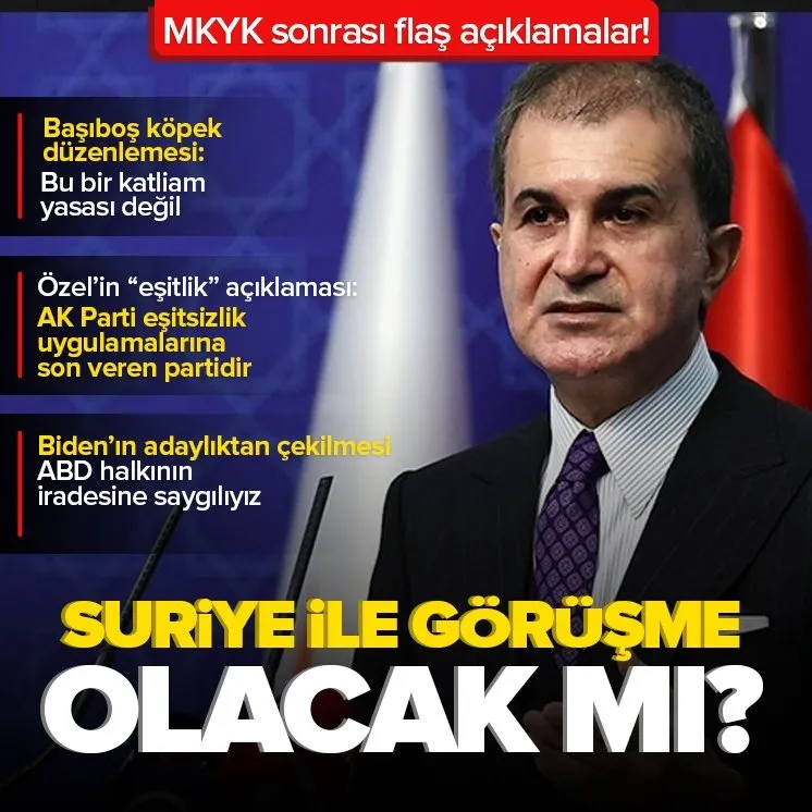 Suriye ile görüşme tarihi belli oldu mu?