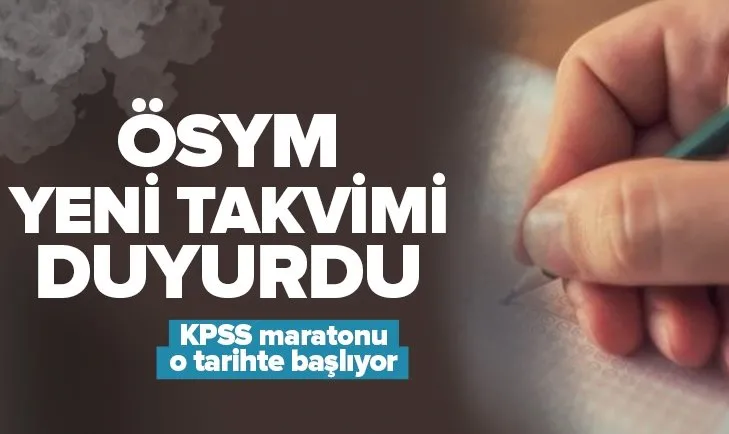 ÖSYM’den KPSS açıklaması! Yeni KPSS takvimi nasıl olacak? Milyonlarca öğrenciyi ilgilendiriyor
