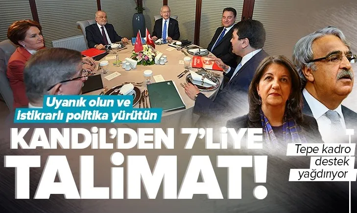 PKK’lı Seven’de 7’li koalisyona talimat!