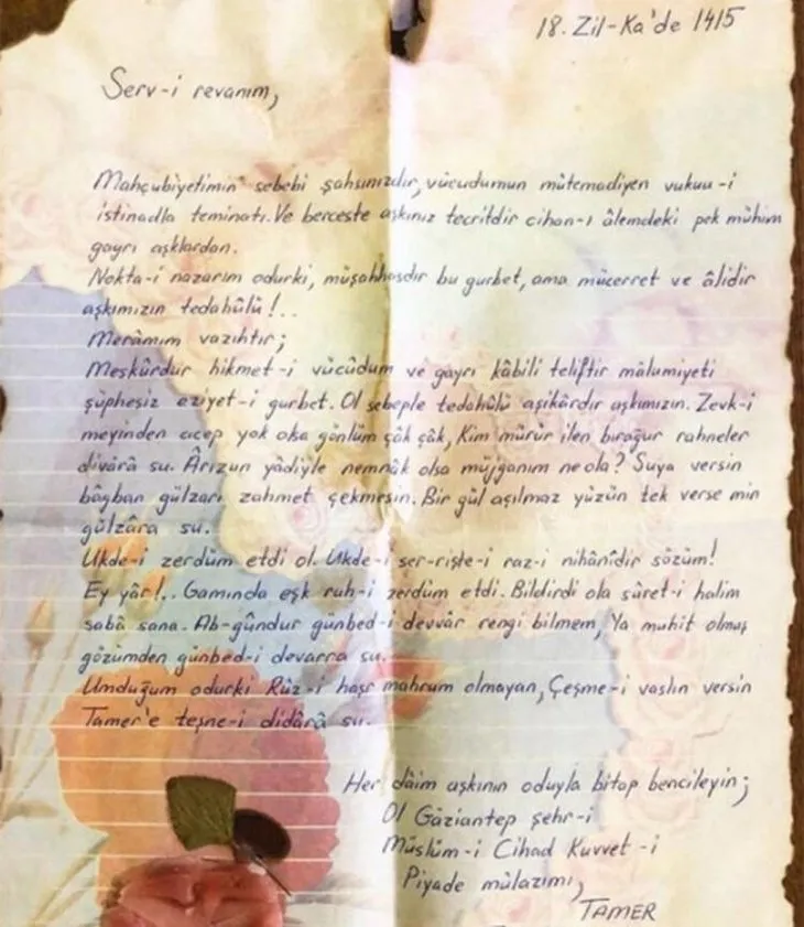 Tamer Karadağlı’nın eski eşi Arzu Balkan’a yazdığı mektup olay oldu