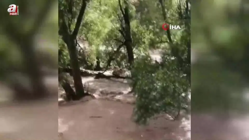 Mersin’de sağanak yağış sele dönüştü