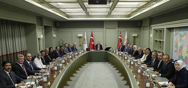 AK Parti MYK Başkan Erdoğan liderliğinde toplandı! İşte masadaki konular