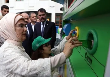 Başkan Erdoğan'ın eşi Emine Erdoğan'ın himayesinde başlatılan "Sıfır Atık" Projesi Türkmenistan'da tanıtıldı