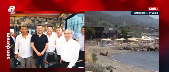 CHP'den Halk TV'nin sahibi Cafer Mahiroğlu'nun Ayvacık Asos'taki kaçak restoranının açılışına yoğun ilgi! Görüntüler tepki topladı - 8