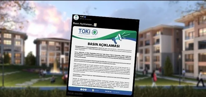 TOKİ’den ’Suriyelilere ev’ iddialarına yalanlama: Türkiye Cumhuriyeti vatandaşı olmayanlara konut satışı yapılmıyor