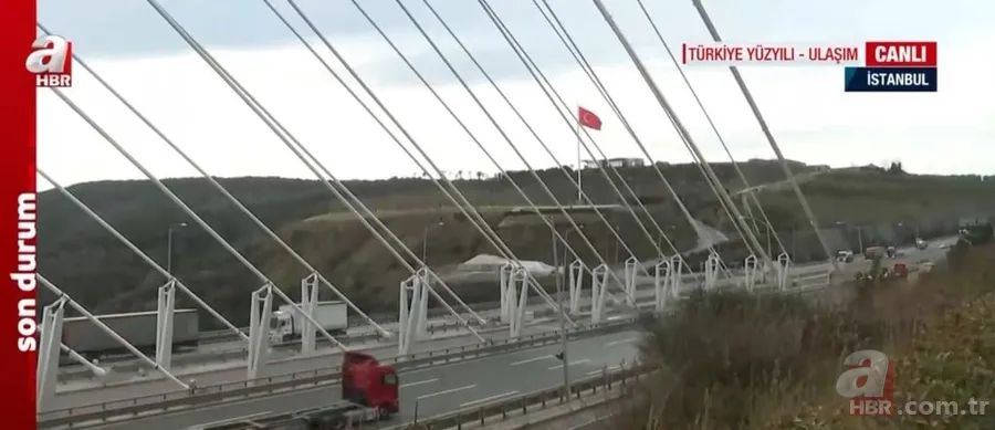 Türkiye Yüzyılı'nda "ULAŞIM"! Türkiye'ye çağ atlatan dev eserler A Haber'de 13