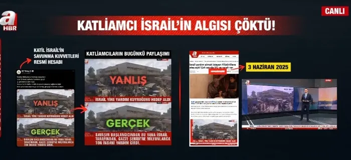 Terör devletinin hedefinde A Haber var! Gazze’deki vahşet haberlerine medya hikayesi yaftası! | A Haber’den soykırımcılara net mesaj