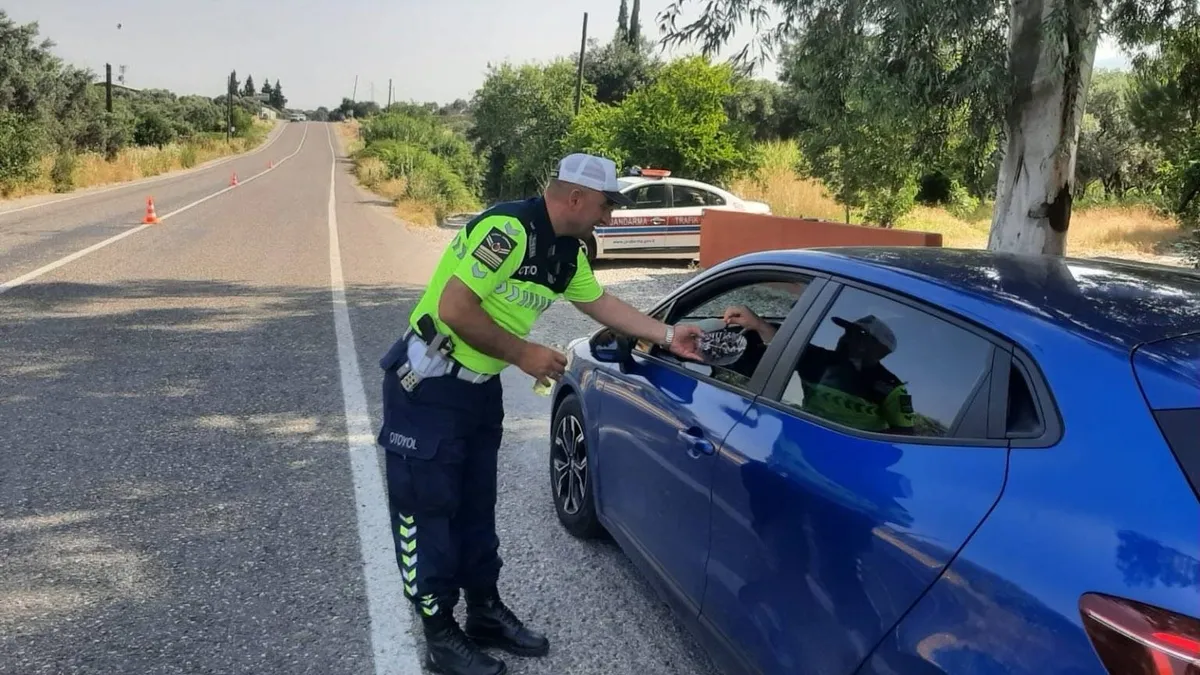 Jandarma'dan bayramda trafik bilgilendirmesi