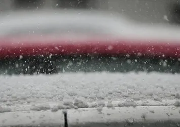 Kastamonu'da dolu yağışı etkili oldu