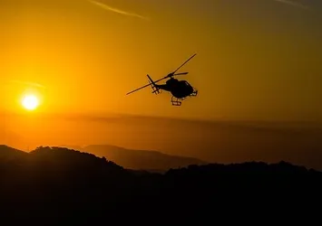ABD'de helikopter düştü