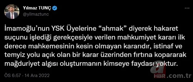 Muhalefete 'riyakarlık' tepkisi: Dava öncesinde 'adil' dedikleri hakimin henüz kesinleşmemiş kararını AK Parti'ye mal ettiler! Tehdit ve hakaretler savurdular 6
