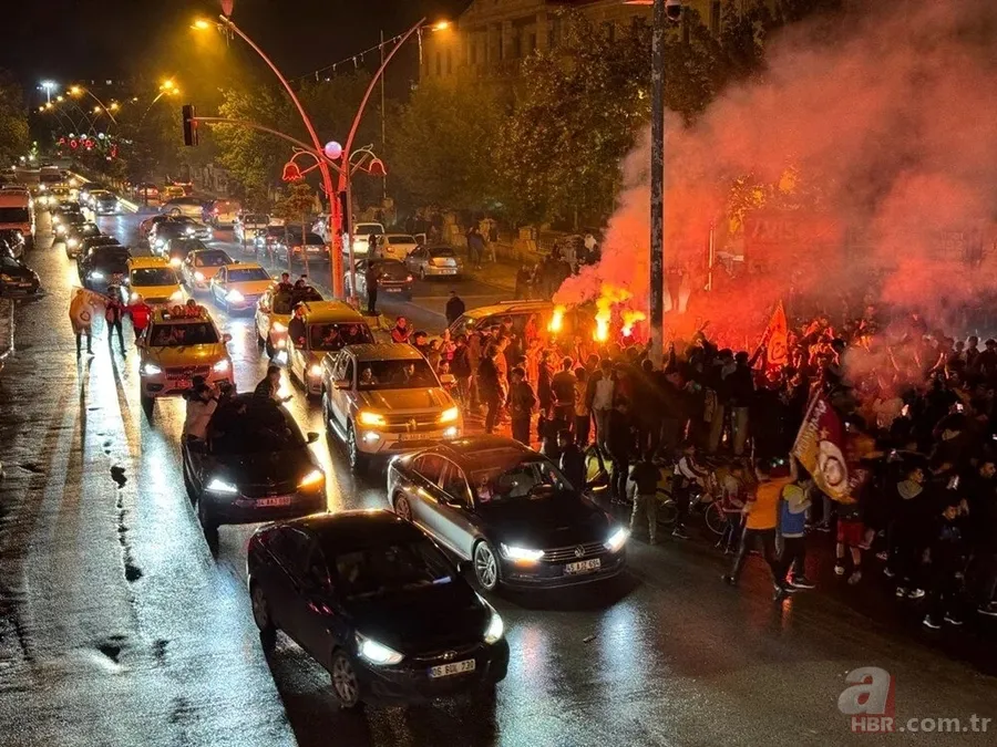 Galatasaray'ın şampiyonluğu tüm yurtta kutlanıyor! Taraftarlar sokaklara döküldü 20