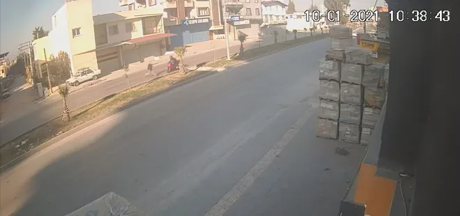 Kısıtlamada polisin 'dur' ihtarına uymadı! Yaşlı adama böyle çarptı!