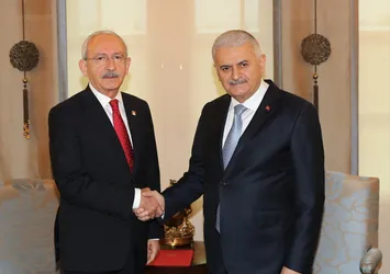Başbakan, Kılıçdaroğlu ile görüştü