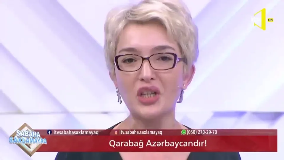Azerbaycan kanalında gözyaşları sel oldu: Bazı topraklarımız işgalden azad olmuş