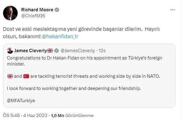 disisleri-bakani-hakan-fidandan-ilk-paylasim-1686056754169.jpeg Dışişleri Bakanı Hakan Fidan'dan ilk paylaşım - 2