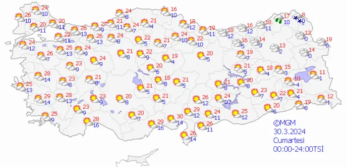 1711522584954.png Kırmızı toz uyarısı! Kuzey Afrika'dan yola çıktı! Uzmanlar gün vererek uyardı: Maske takın... - 8