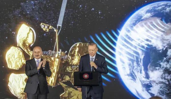Son dakika: Başkan Erdoğan butona bastı Türksat 5B uydusu hizmete girdi! Törene Başkan Erdoğan’dan önemli açıklamalar