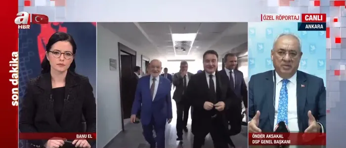 DSP Cumhur İttifakı’na katılacak mı? DSP Genel Başkanı Önder Aksakal A Haber’de açıkladı