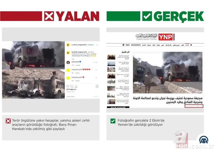 Terör sevicilerin son yalanı!