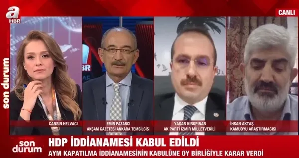 A Haber canlı yayınında kritik değerlendirme! HDP'nin asıl amacı ne? Parti binalarına saldırılarla ne hedefleniyor? - 7