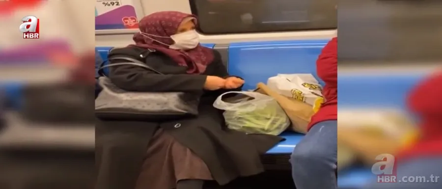 İstanbul metrosunda akılalmaz görüntüler! Öyle bir şey yaptı ki... Sosyal medyayı salladı 25