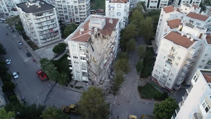 Depremin merkez üssünde dikkat çeken kare!