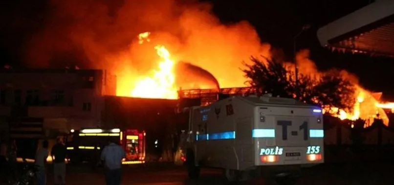 Şanlıurfa'da büyük yangın