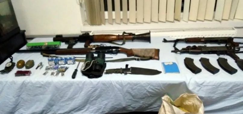 İzmir’de PKK’ya ait cephanelik ele geçirildi