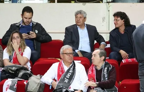 Lucescu, Monaco-Beşiktaş maçında! - 1