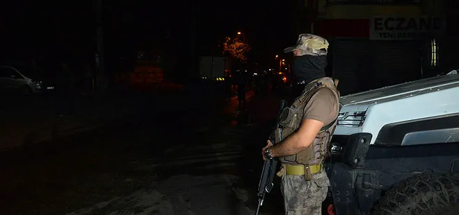 Adana’da drone destekli terör uygulaması