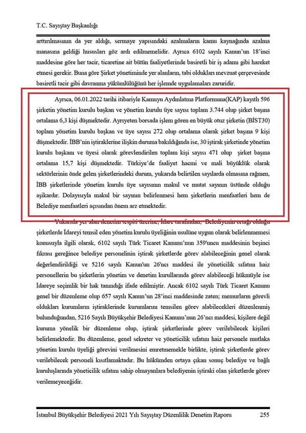 İstanbul belediyecilik hizmetine hasret! Mega şehrin yönetimi liyakatsiz insanların keyfine kaldı! İşte Sayıştay raporlarına giren İBB gerçekleri