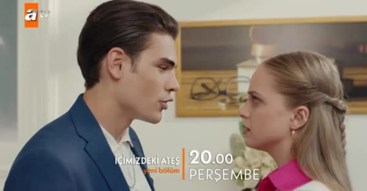 İçimizdeki Ateş 3. bölüm 2. fragmanı izle! "Seviyorum senin şaşkın yüzünü görmeyi..."