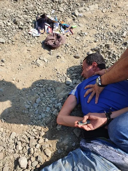 Son dakika Hatay Arsuz’da ormanı yakan şahıs suçüstü yakalandı