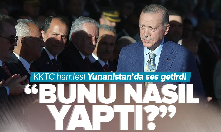 Erdoğan’ın KKTC hamlesi Yunanistan’da ses getirdi