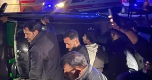Van’da otomobil devrildi! 1 yaralı