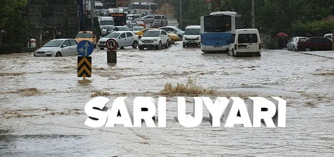 Meteoroloji’den İstanbul’a sarı uyarı! Birçok ile sağanak ve fırtına geliyor! Hangi illere yağmur yağacak?