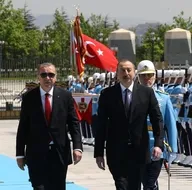 Cumhurbaşkanı Erdoğan, Aliyevi resmi törenle karşıladı