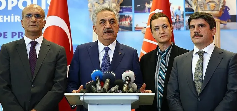AK Parti'den CHP'ye geçmiş olsun ziyareti