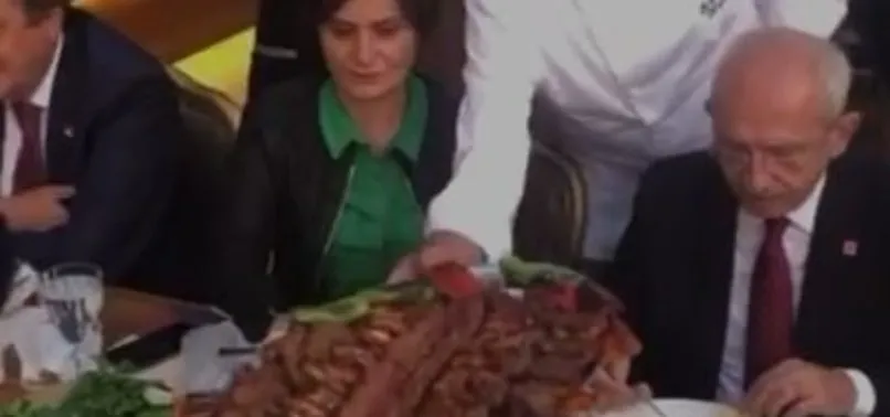 Kemal Kılıçdaroğlu'nun ‘ülke açlık sınırında’ siyaseti kebapçıda son buldu!