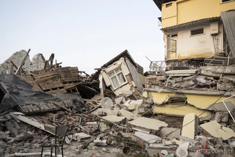 Hatay'daki yıkım Antakya Kalesi'nden görüntülendi 4